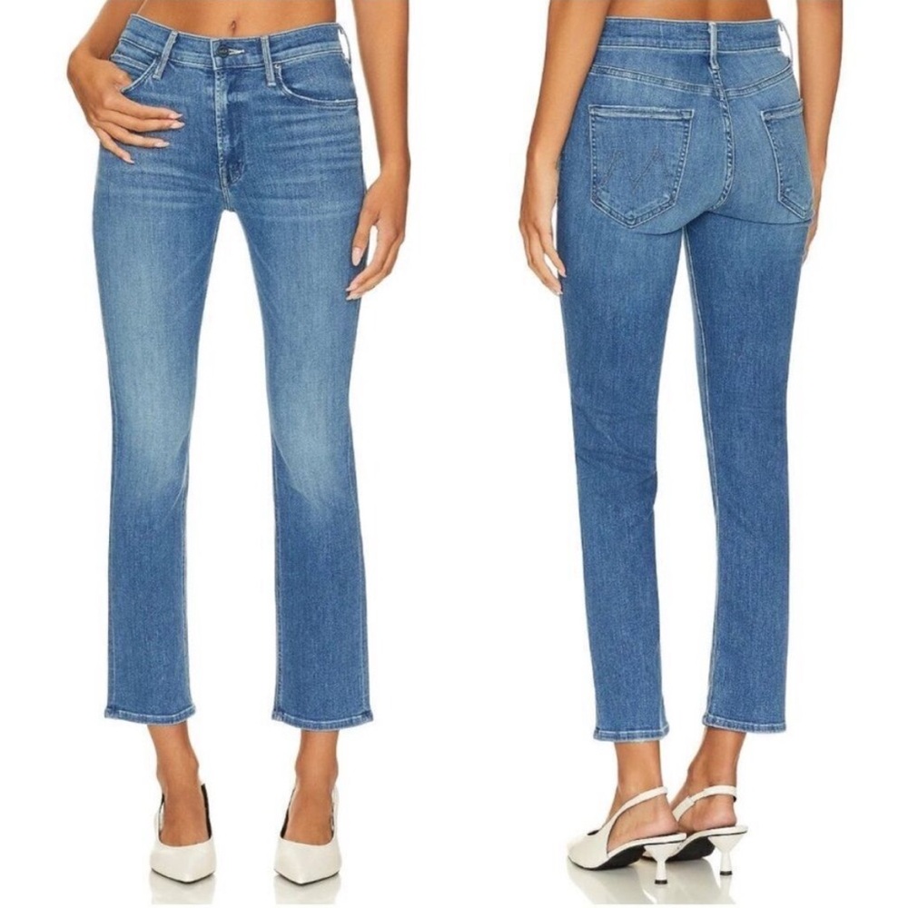 MOTHER Blue Ankle & Cropped Jeans